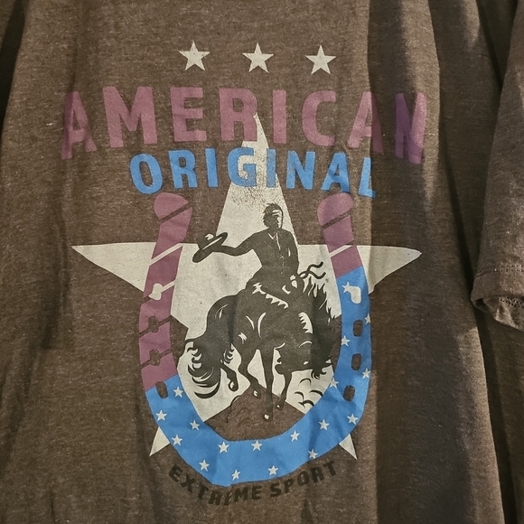 RANK 45 Men's American Original Xtrm Sport Short Sleeve Logo Graphic T-Shirt - Picture 2 of 4